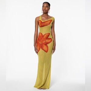 BNWT Floral Sheer Maxi Dress